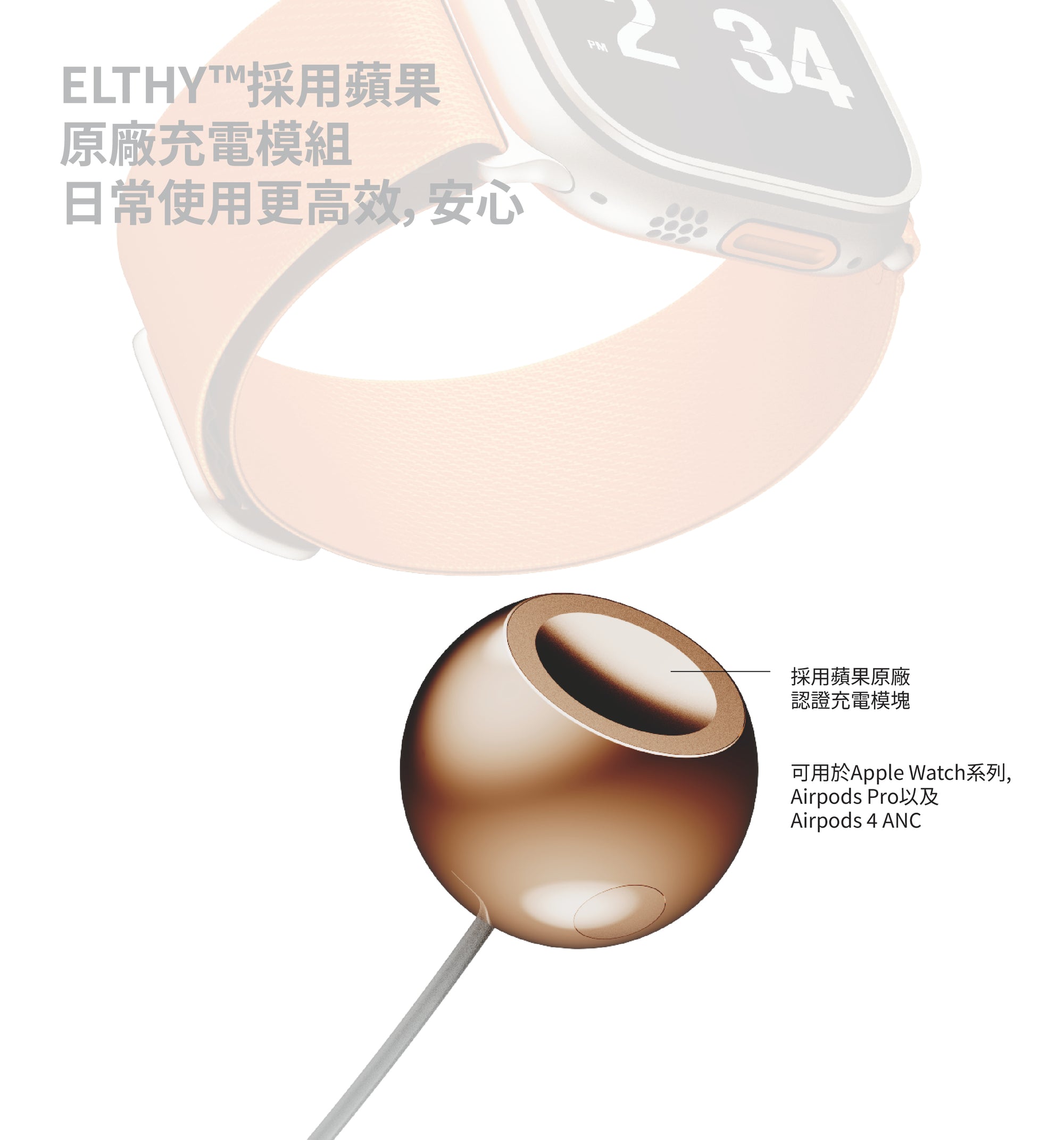 Apple Watch 雙棲充電座